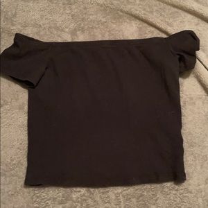 H&M off the shoulder crop top